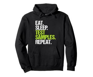 Medical Laboratory Technician Eat Sleep Routine Pullover Hoodie