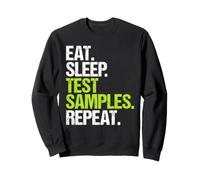 Medical Laboratory Technician Eat Sleep Routine Sweatshirt