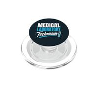 Medical Laboratory Technician Lab Team Hospital PopSockets PopGrip for MagSafe