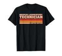 Medical Laboratory Technician Retro Sunrise T-Shirt