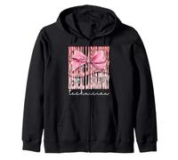 Medical Laboratory Technician Week for Women Coquette Bow Zip Hoodie