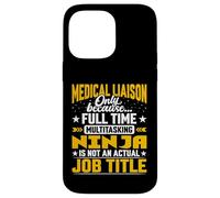 Medical Liaison Job Title - Funny Medical Science Liaison Case for iPhone 14 Pro Max