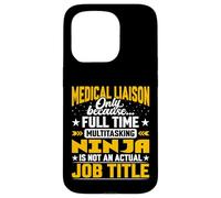 Medical Liaison Job Title - Funny Medical Science Liaison Case for iPhone 15 Pro