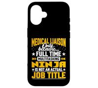 Medical Liaison Job Title - Funny Medical Science Liaison Case for iPhone 16