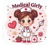 Medical Life Coloring Book for Girls: Cute Medical-Themed Coloring Pages Featuring Scrubs, Stethoscopes, Syringes, and More - Perfect Gift for Aspiring Medical Professionals and Creative Teens