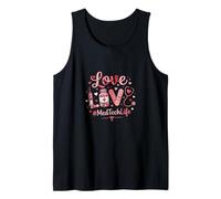 Medical Love Word MedTech Life Nurse Theme Tank Top