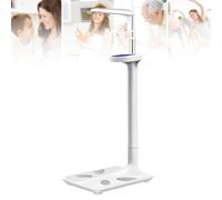 Medical Office Scale - Smart Digital Scale for Weight and Height Measurement with LCD Display - Professional Multifunctional Physician Scale