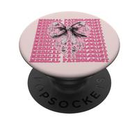 Medical Pathologist Pathology Doctor Girl Mom Coquette Bow PopSockets Adhesive PopGrip