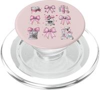 Medical Pathologist Pathology Doctor Girl Mom Coquette Bow PopSockets PopGrip for MagSafe