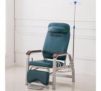 Medical Phlebotomy Chair - Single Infusion Chair with Armrests, Steel Frame, Soft Padded Seat, Ideal for Blood Draws in Clinics and Research Labs, Waiting Room Reception Furniture