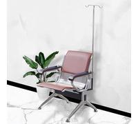 Medical Phlebotomy Chair with Leather Padding and Armrests for Blood Draw Procedures in Clinics and Laboratories