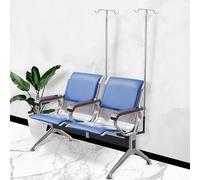 Medical Phlebotomy Chair with Leather Padding and Armrests for Blood Draw Procedures in Clinics and Laboratories