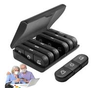 Medical Pill Organizer, Pill Containers | 21 Grid Pocket Pill Box Travel Pill Organizer - Convenient Supplement Organizer, Medical Pill Planner