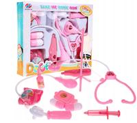 Medical PlaySet Doctor Tools Stethoscope Syringe Sound Light Gift Children Toy