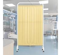 Medical Privacy Screen - 6FT Room Divider with Locking Casters, Portable Partition with Brake Wheels for Hospital Ward, Clinic, Salon, and Bedroom