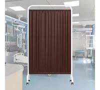 Medical Privacy Screen - 6FT Room Divider with Locking Casters, Portable Partition with Brake Wheels for Hospital Ward, Clinic, Salon, and Bedroom