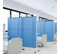Medical Privacy Screen, Foldable Room Partition For Adults, Steel Frame Partition Screen For Large Classroom/hospital/children's Room, Space Saving (Size : 6-panel)