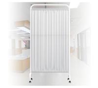 Medical privacy screen Folding Privacy Screen with Wheels, Single Panel Protective Divider for Medical Wards, Beauty Salons, and Health Halls