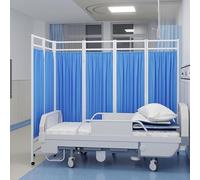 Medical Privacy Screen, Folding Room Divider Panels for Salons and Health Facilities, Durable Nylon Silk Fabric