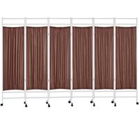 Medical Privacy Screen, Mobile Room Divider with Wheels, 3-Panel for Hospitals and Offices - Portable Privacy Solution for Patient Care and Consultations