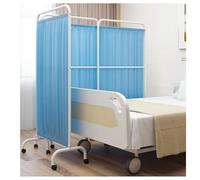 Medical Privacy Screen Portable - Mobile Medical Privacy Screen Room Divider, Folding Rolling Privacy Screen, Standing Door Partition With Wheels, Ideal For WardFor Clinic/Patient/Exam Room (Size : 3
