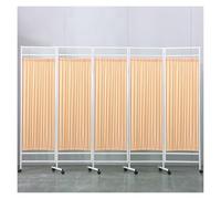 Medical privacy screen Portable Rolling Privacy Screen, Foldable Room Divider for Medical, Beauty Salon, Clinic, Ward, and Nursing Homes, Temporary Separation Solution