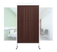 Medical Privacy Screen - Portable Room Divider with Wheels, 6ft High for Clinic Office Beauty Salon, Design for Enhanced Privacy
