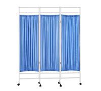 Medical Privacy Screen,Rolling Medical Privacy Screen - 3/4/5/6 Panel Foldable Room Divider with Wheels for Beauty Salon, Hospital, Clinic, Ward - Durable Metal Frame, Deep Coffee Color