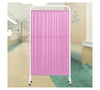 Medical Privacy Screen Room Divider, Vertical Door Partition For Patient Rooms/beauty Salons/health Care Rooms, Folding Iron Frame To Save Space(Color-2,1-panel)