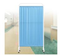 Medical Privacy Screen Room Divider, Vertical Door Partition For Patient Rooms/beauty Salons/health Care Rooms, Folding Iron Frame To Save Space(Color-1,1-panel)