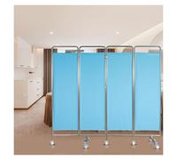 Medical Privacy Screen With Wheels, Room Divider Screens, Foldable Waterproof Partition Divider For Clinics, Hospitals, Nursing Homes