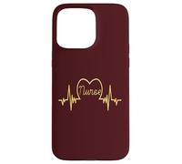 Medical Professionals - Hematology Oncology Heartbeat Nurse Case for iPhone 15 Pro Max