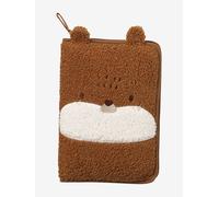 Medical Records Cover in Sherpa, Teddy Bear pecan nut