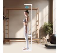 Medical Scale, Floor Standing Physician Professional Scale, Ultrasonic Height and Weight scale Body Professional Multifunctional Fat Measuring Instrument with LCD Display