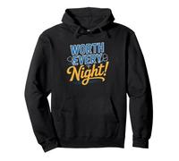 Medical School Graduation Worth Every Sleepless Night Long Pullover Hoodie