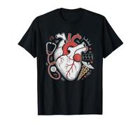 Medical Scribe Stethoscope Keyboard Hybrid Clinical T-Shirt