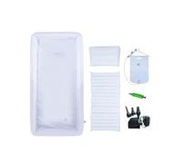 Medical Shower Inflatable Bathtub Kit, Inflatable Bed Bath PVC Portable Bathtub with Electric Air Pump,Full Body in Bed Bath,for Elder Disabled Bedridden