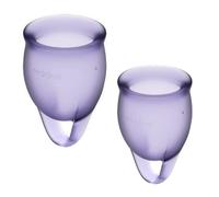 Medical Silicone Menstrual Cup Soft Inner Absorbent Set for Women