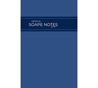 Medical Soap Notes: Pocket Size Progress Note Templates: Fill-In SOAP or H&P Notebook for Med Students, Nurses, and Physicians / Practical Gift For ... Version / Navy Blue]: This pocket-sized book
