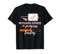Medical Sonography Diagnostic in Progress Sonographer T-Shirt