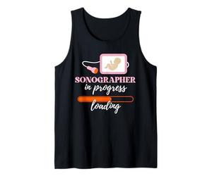 Medical Sonography Diagnostic in Progress Sonographer Tank Top