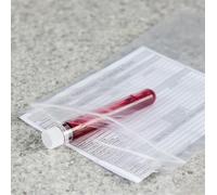Medical Specimen Grip Seal Bags 6" x 5.5" With Separate Pocket (250)