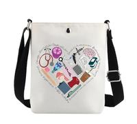 Medical Speech Therapist Crossbody Bag Speech Pathologist Gifts SLP Shoulder Bag SLP Grad Gift Med SLP Gifts (SLP cb2)