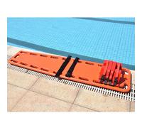 Medical Stretcher for Patient Transport and Rescue, Lightweight PE Plastic Design for Ambulance and Emergency Use