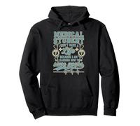 Medical Student No Life Learning To Save Yours Quote Pullover Hoodie