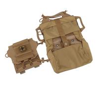 Medical Supply Holder Tactical Pouch, MOLLE Rapid First-aid Belt, Roll And Carrier Emergency Survival Two-Piece, Handle Bag High Speed Gear Reflex IFAK System(Multicam)(1PCS-CB)