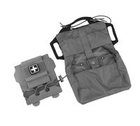 Medical Supply Holder Tactical Pouch, MOLLE Rapid First-aid Belt, Roll And Carrier Emergency Survival Two-Piece, Handle Bag High Speed Gear Reflex IFAK System(Multicam)(1PCS-WG)
