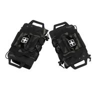 Medical Supply Holder Tactical Pouch, MOLLE Rapid First-aid Belt, Roll And Carrier Emergency Survival Two-Piece, Handle Bag High Speed Gear Reflex IFAK System(Multicam)(2PCS-BCP)