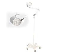 Medical Surgical Examination Light Lamp, Floor Stand Type Medical Exam Lamp, Flexible Gooseneck Medical Exam Light, Dimmable Floor Stand Type Wheels Rolling Base