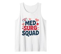 Medical Surgical Nurse Surgeon Nursing, Med Surg Squad Tank Top
